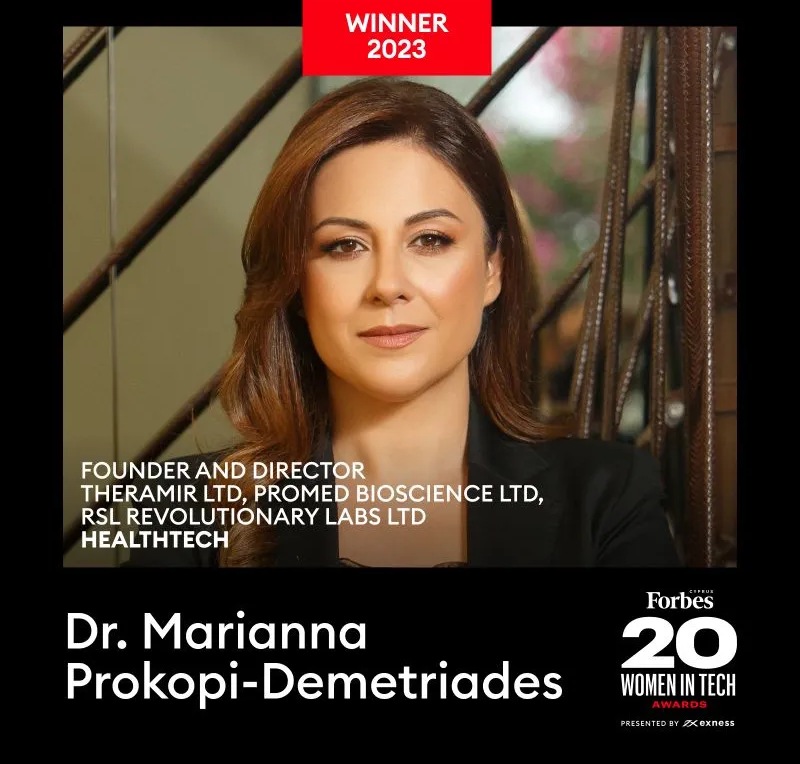 Forbes WomenInTech Marianna Prokopi-Dimitriades